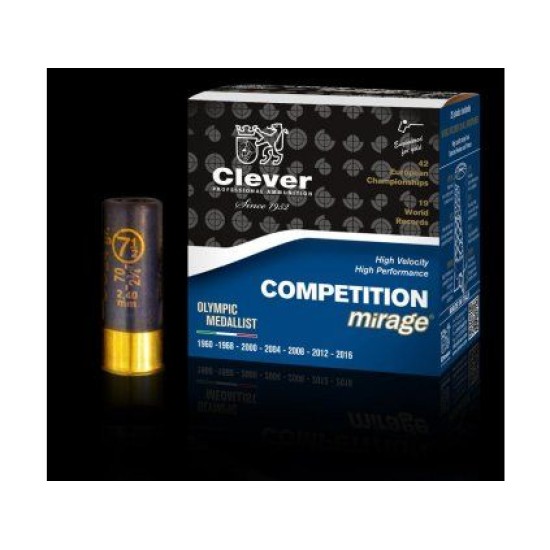 CLEVER  12 კალ 24გრ ვაზნა