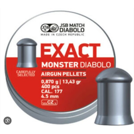 EXACT JSB DIABLO  ტირის ვაზნა 