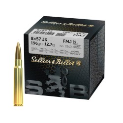  SELLIER &BELLOT ,   8X57 JS 196 GR