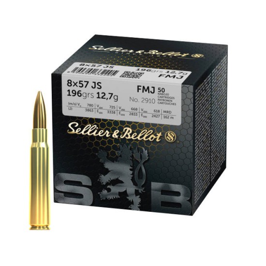  SELLIER &BELLOT ,   8X57 JS 196 GR