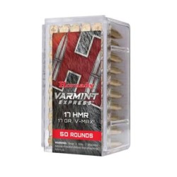 VERMIT EXPRES 17HMR 17GR სანადირო იარაღის ვაზნა 