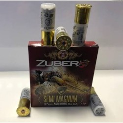 ZUBER  12 კალ 42გრ სანადირო ვაზნა