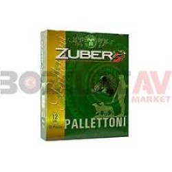 ZUBER  12კალ 34 გრ. PALETTONI სანადირო კარტეჩი 