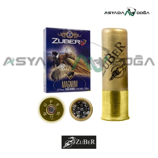 ZUBER 12 კალ 50 გრ სანადირო ვაზნა