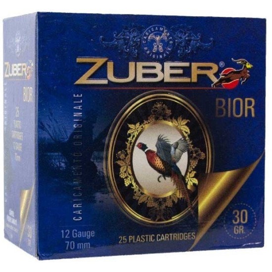 ZUBER 12 კალ 30 გრ სანადირო ვაზნა