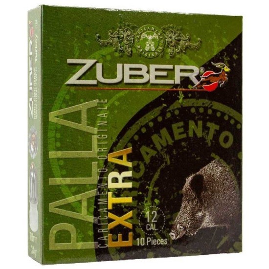 ZUBER  12კალ 34 გრ. EXTRA  სანადირო ჟაკანი