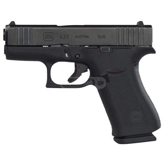 GLOCK 43X FS BLACK 